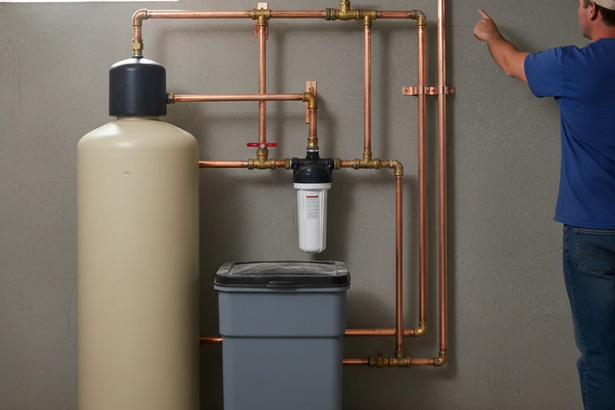 Whole-house water treatment system installed in Brush Prairie